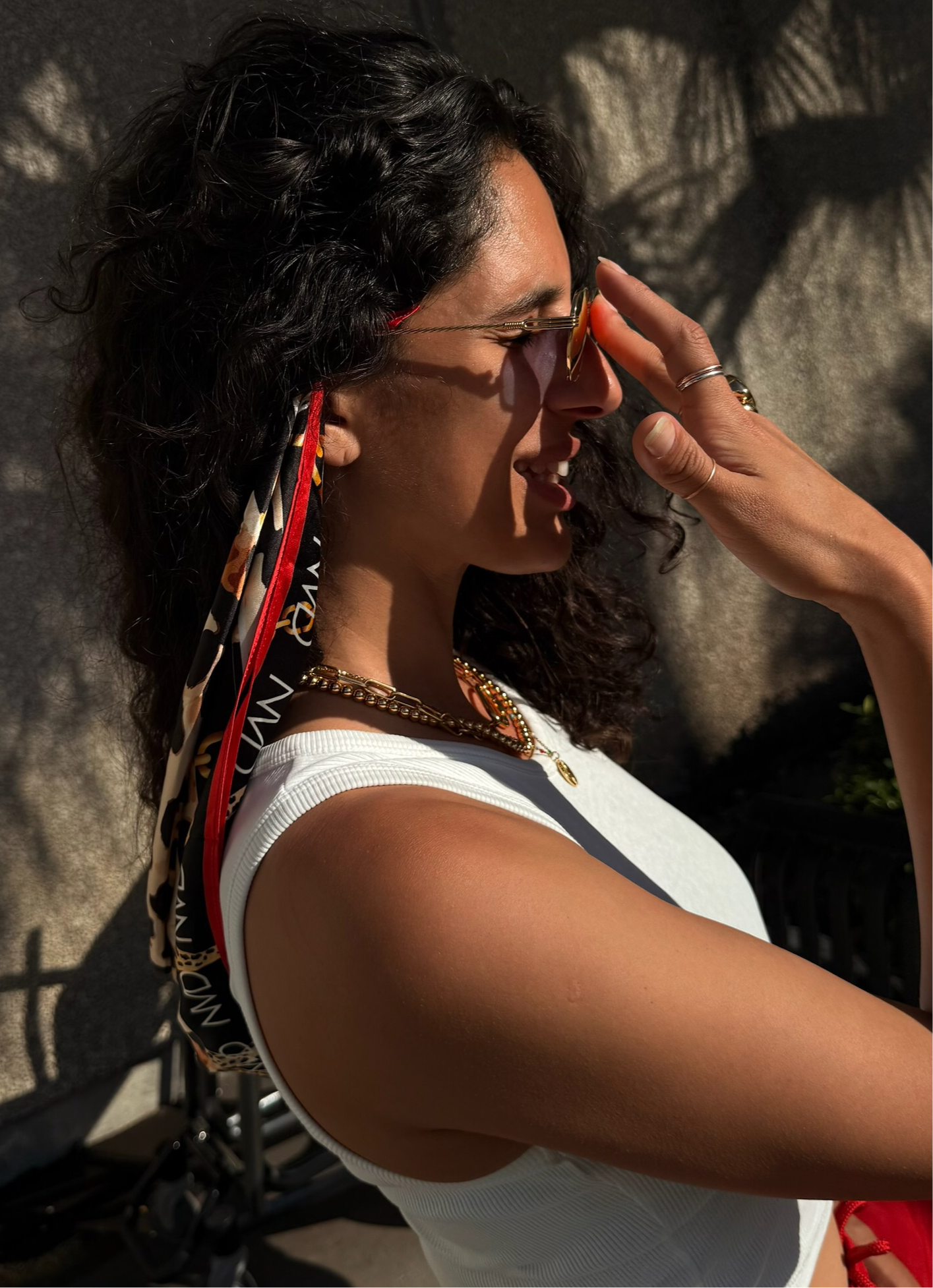 Head Scarf by Not Very Demure based in Montreal and Miami