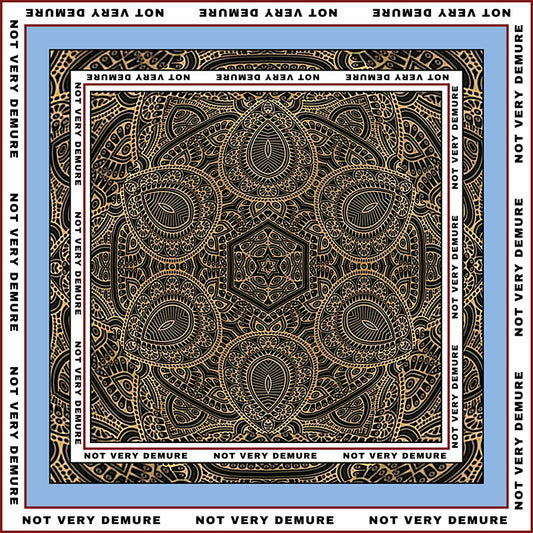 Head Scarf by Not Very Demure based in Montreal and Miami