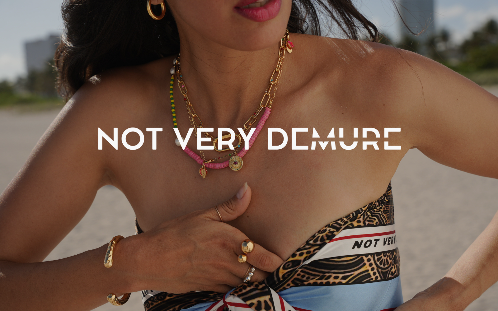 Head Scarf by Not Very Demure based in Montreal and Miami